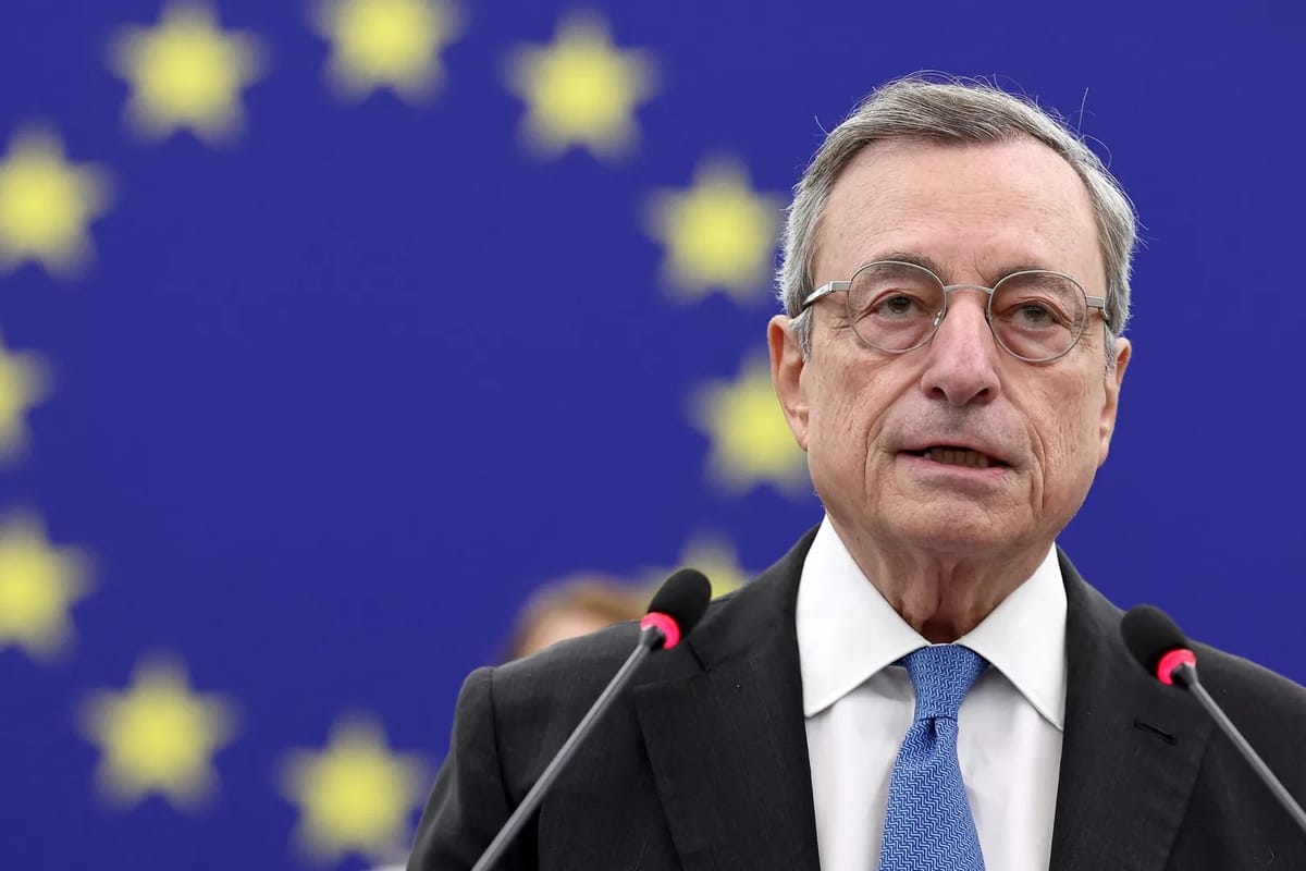 MARIO DRAGHI: EUROPA POTENZA. O NULLA PIÙ
