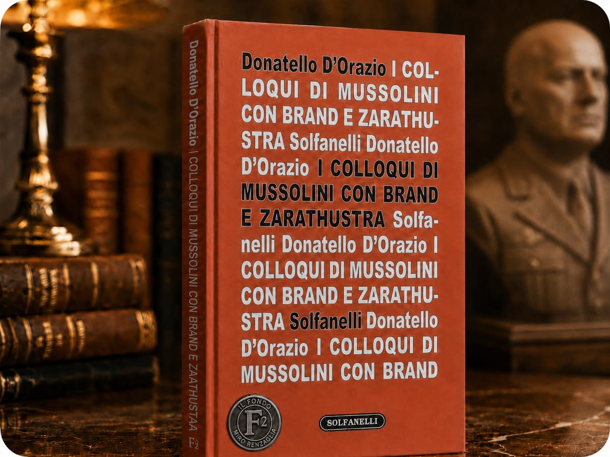 I COLLOQUI DI MUSSOLINI CON BRAND E ZARATHUSTRA - un libro di Donatello D'Orazio