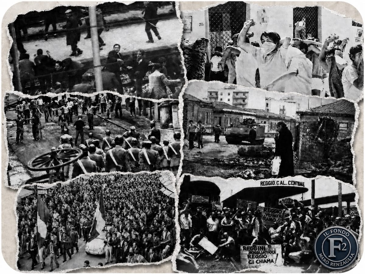 REGGIO, 1970: C'ERA UNA VOLTA LA RIVOLTA. E "BOIA CHI MOLLA"... FU... IL GRIDO DI BATTAGLIA...