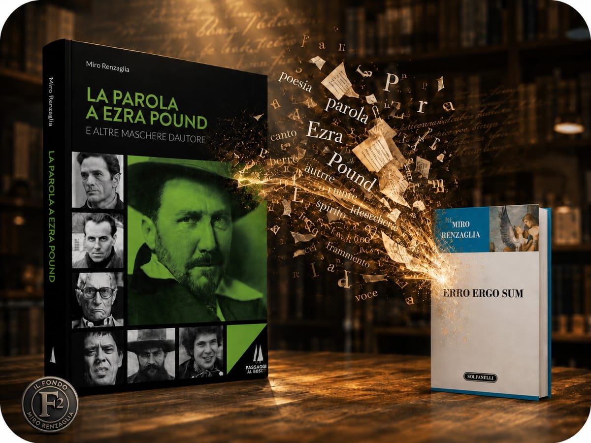 Rileggere "LA PAROLA A EZRA POUND" per entrare dentro "ERRO ERGO SUM" di Miro Renzaglia