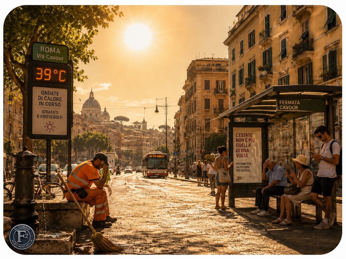 L'ITALIA NON È PIÙ UN PAESE TEMPERATO - IV ondata di calore