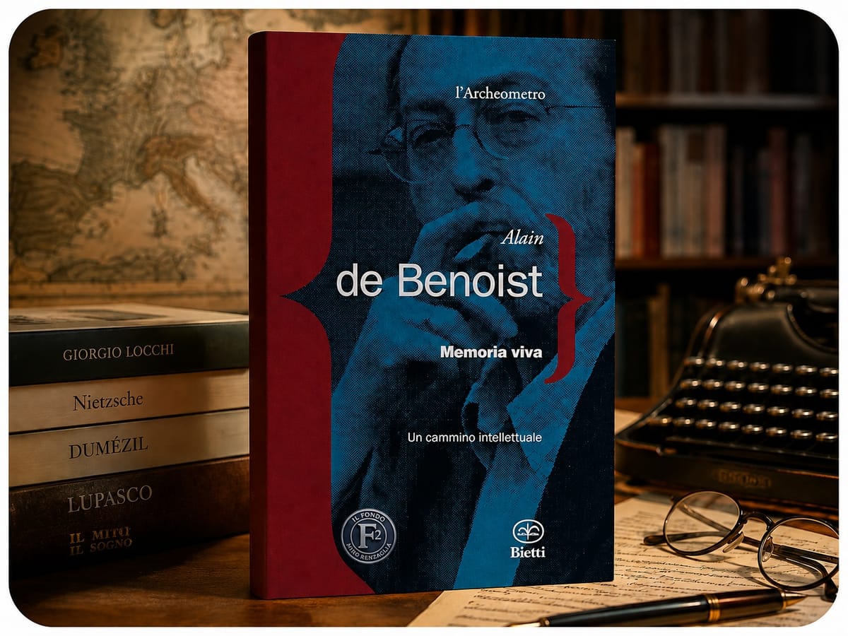 MEMORIA VIVA. UN CAMMINO INTELLETTUALE - un libro di Alain de Benoist