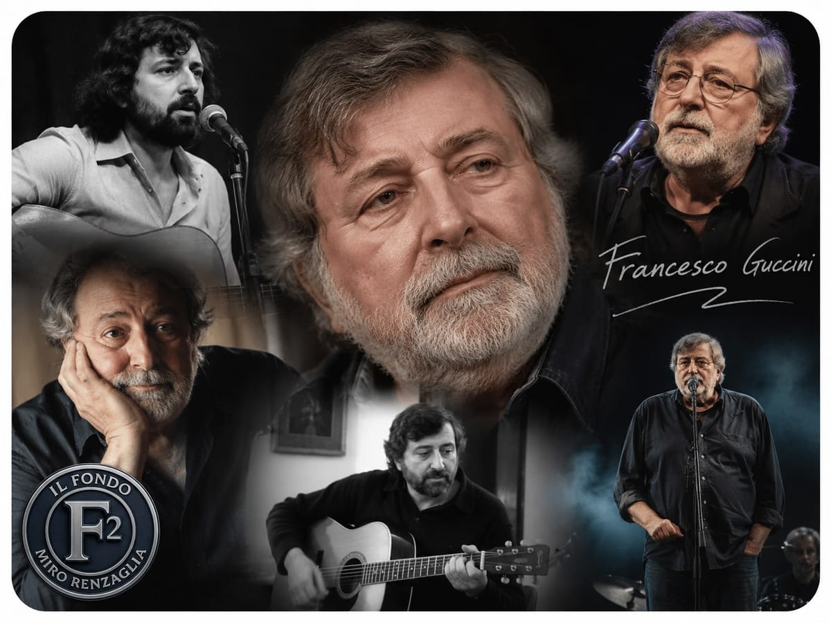 FRANCESCO GUCCINI. IN MORTE DI UN COMPAGNO DI VIAGGIO