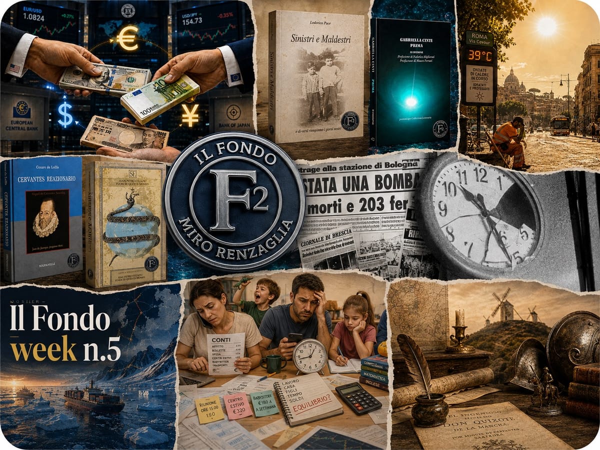 IL FONDO WEEK n. 5- 2/8 agosto 2026