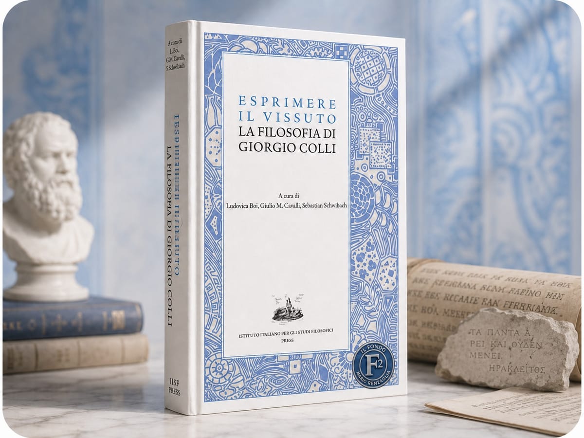 ESPRIMERE IL VISSUTO. LA FILOSOFIA DI GIORGIO COLLI - a cura di Ludovica Boi, Giulio M. Cavalli e Sebastian Schwibach