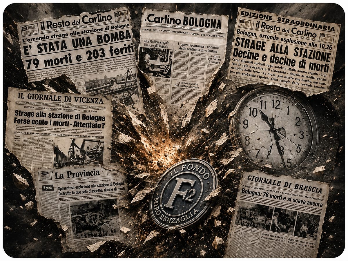 STRAGE DI BOLOGNA. QUANDO LE SENTENZE DIVENTANO CATECHISMO