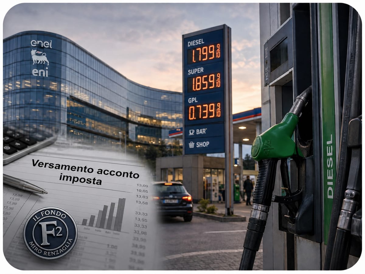 DIECI GIORNI DI SCONTO SUL GASOLIO, PAGATI CON UN ANTICIPO D'IMPOSTA