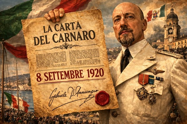 8 - 12 SETTEMBRE. Quelle strane ricorrenze di date tra Fiume e Cassibile...