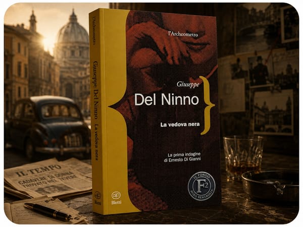 LA VEDOVA NERA. LA PRIMA INDAGINE DI ERNESTO GIANNI - un libro di  Giuseppe Del Ninno