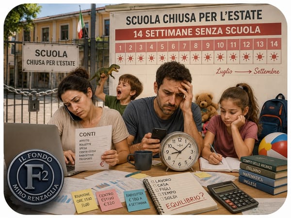 PAUSA SCOLASTICA ESTIVA. LA PIÙ LUNGA D'EUROPA. QUANTO COSTA ALLE FAMIGLIE?